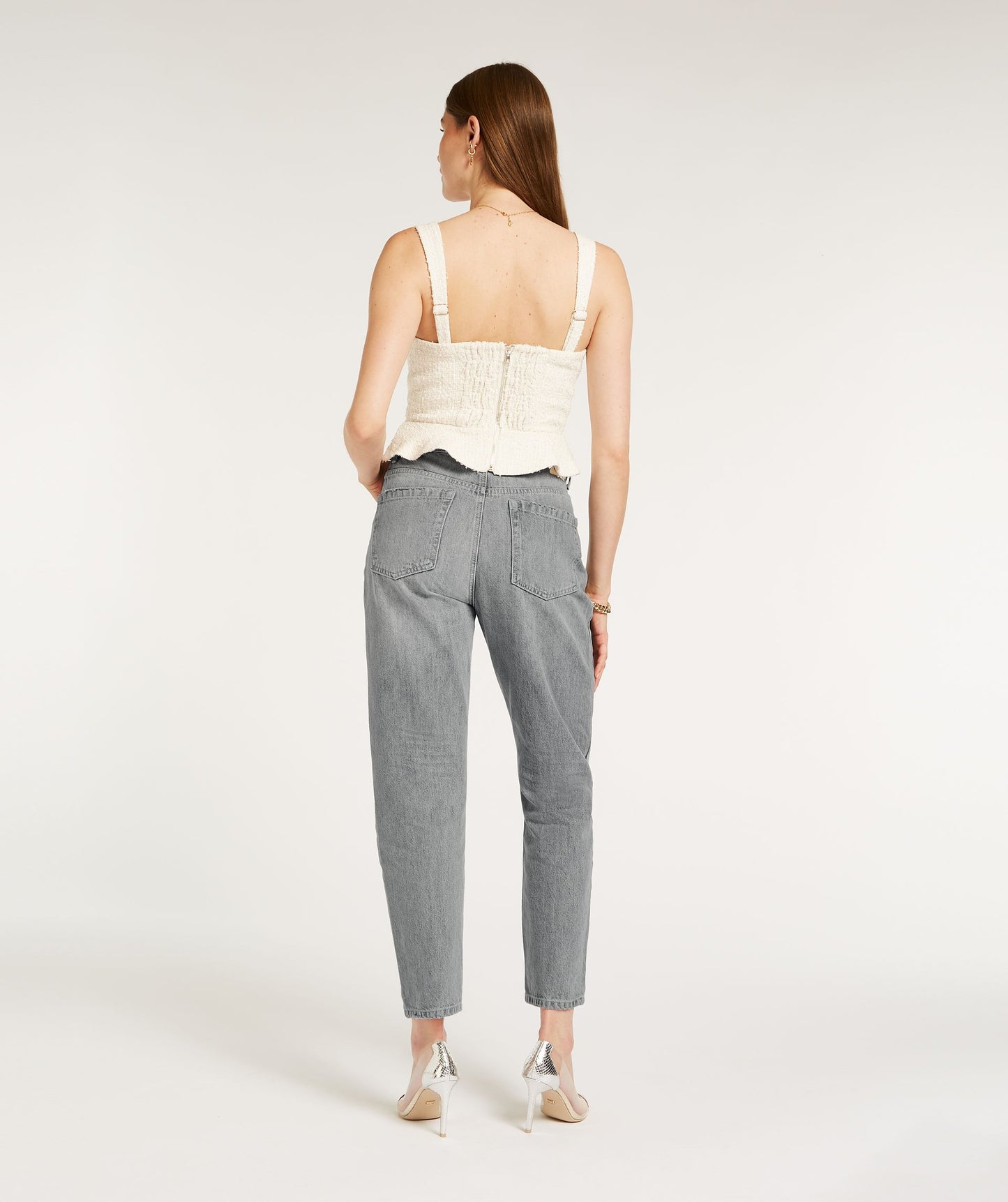 ELLY  Bustier Top com Glitter - Josh V