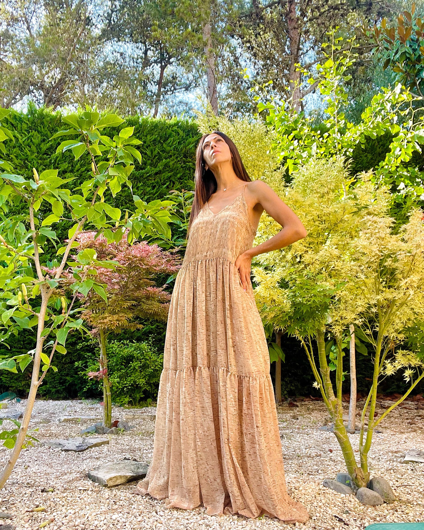 VESTIDO ESTAMPADO CORTIÇA - Jijil