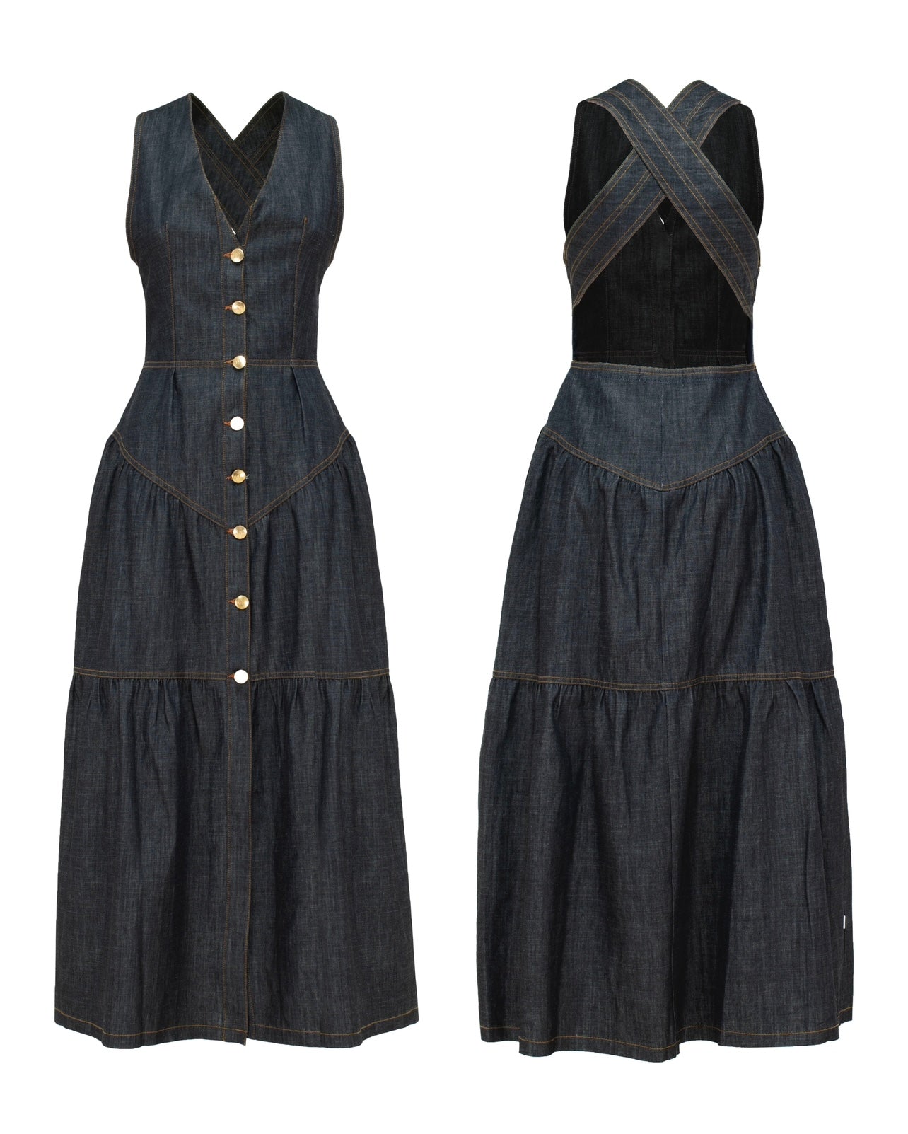 VESTIDO DE GANGA - Jijil