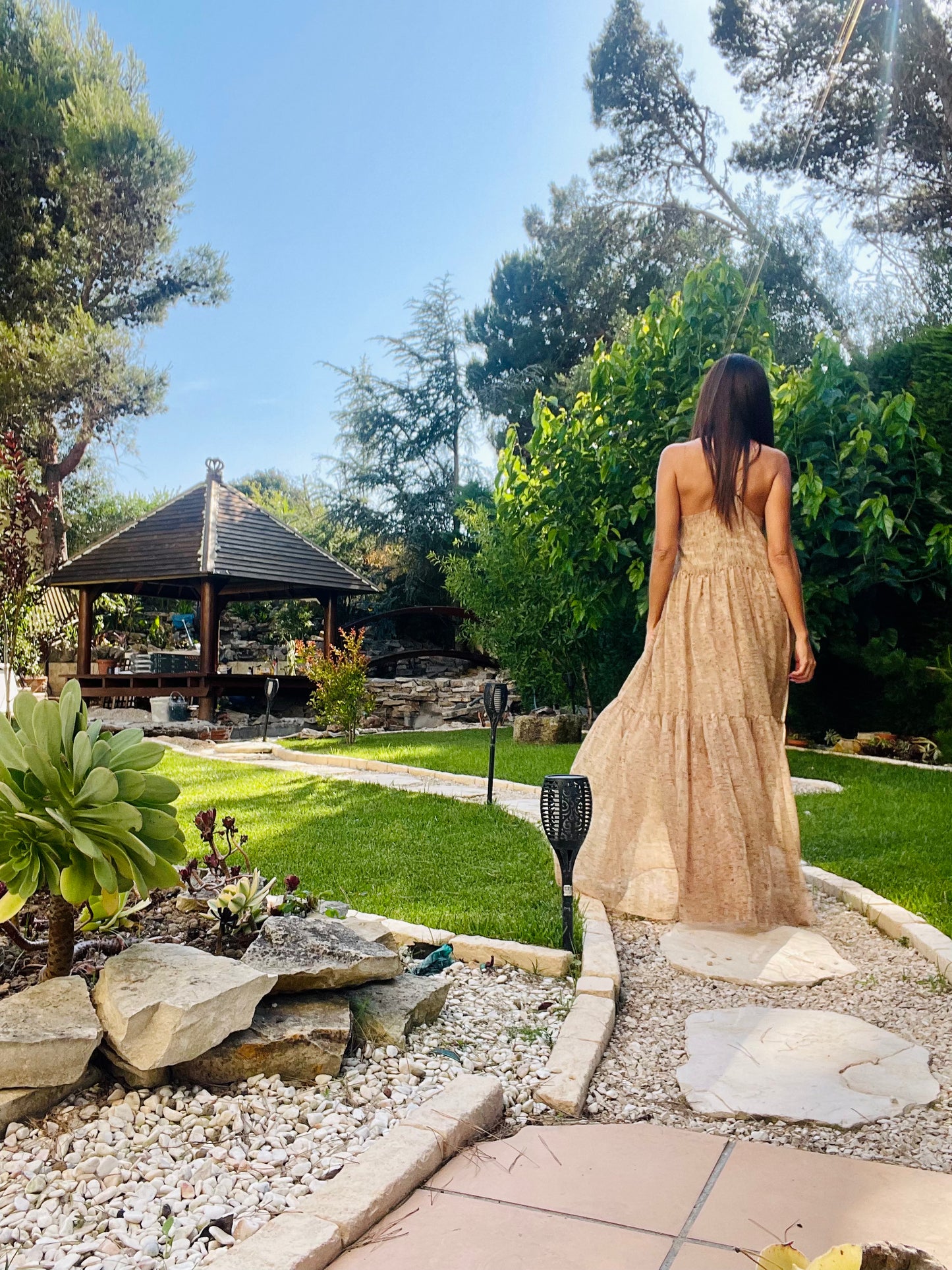 VESTIDO ESTAMPADO CORTIÇA - Jijil