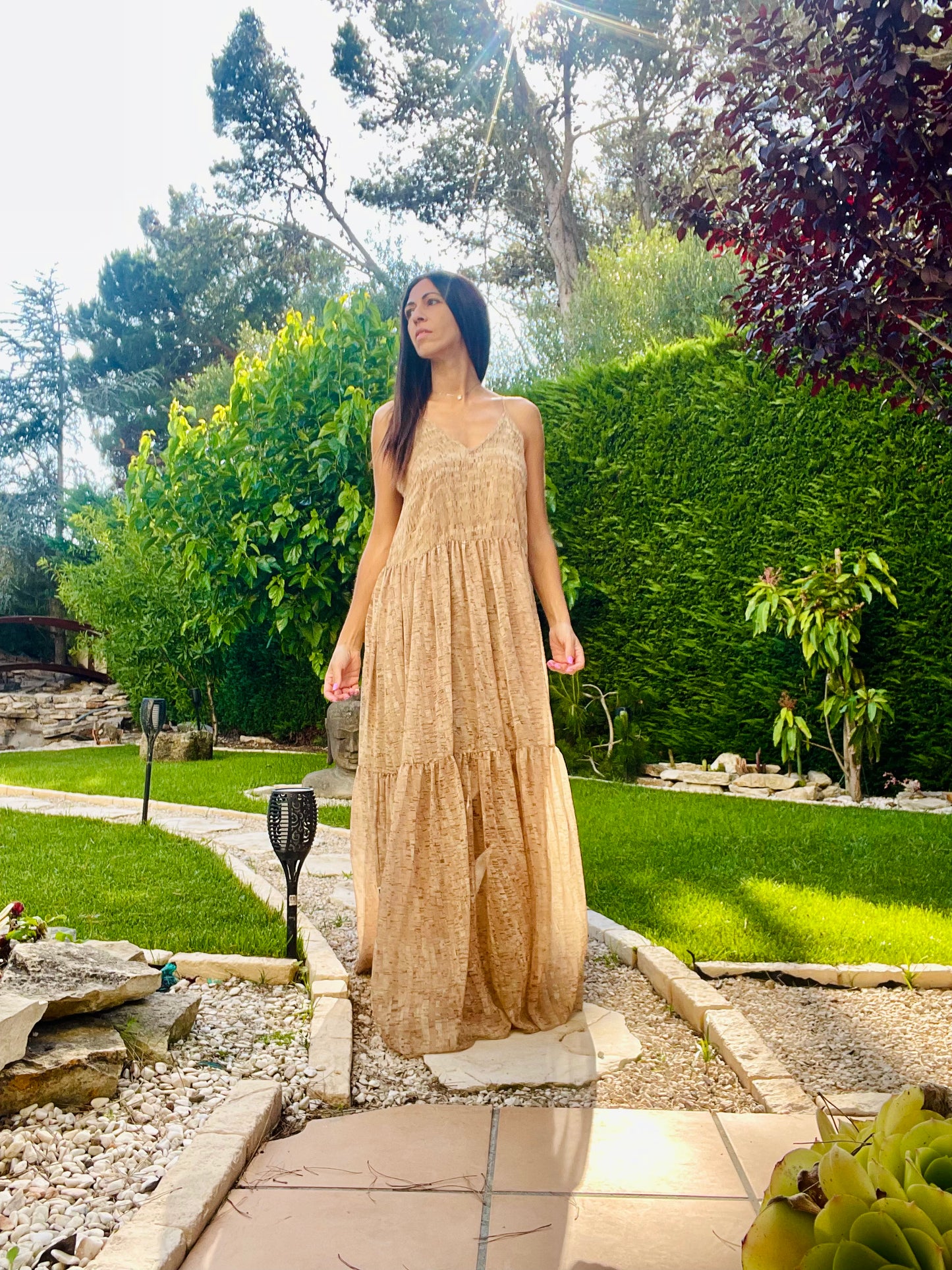 VESTIDO ESTAMPADO CORTIÇA - Jijil