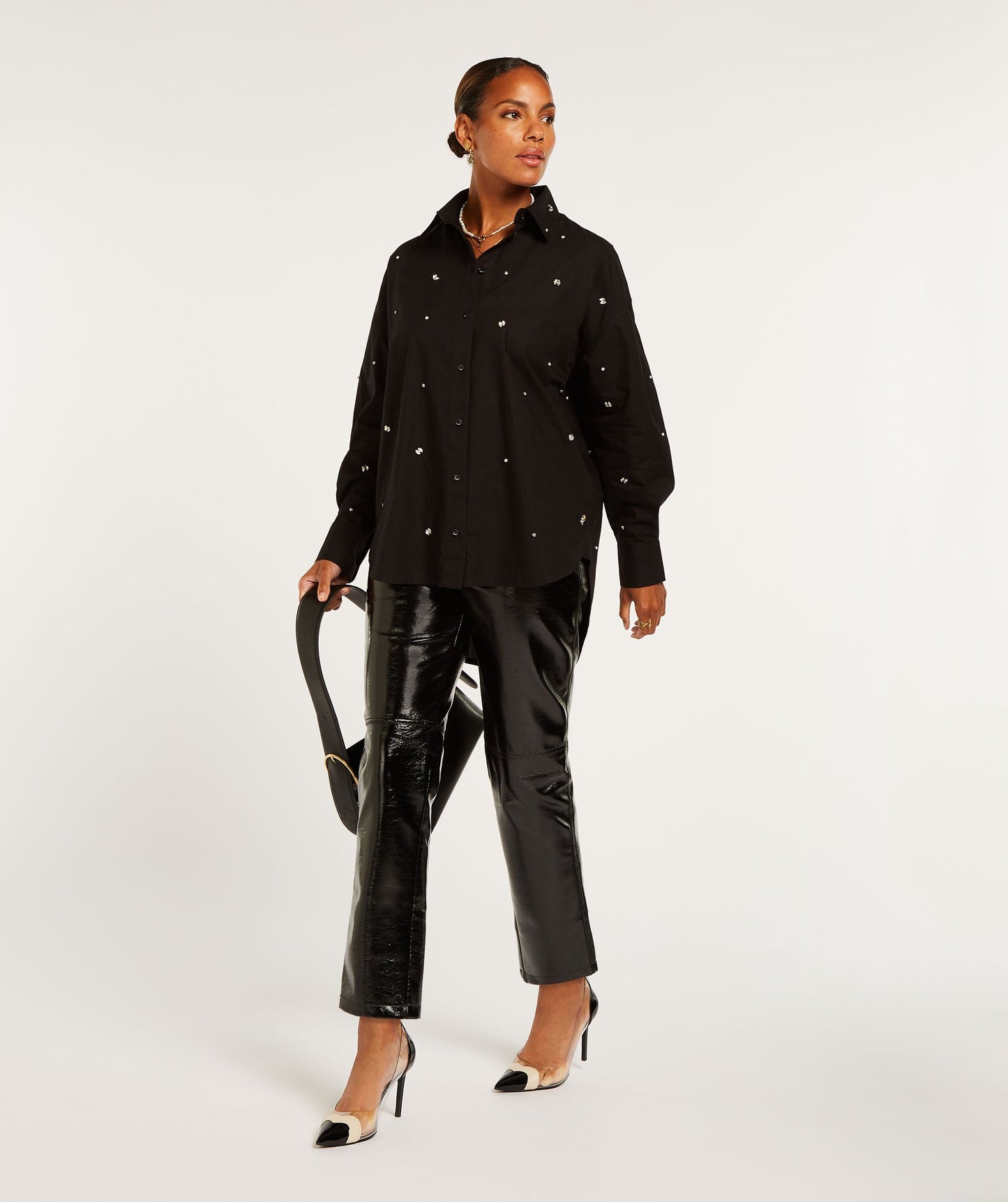 Lova Stones Blouse with Diamonds - Josh V