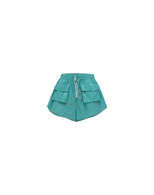 Turquoise Blue Shorts - Jijil