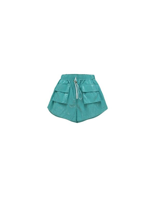 Turquoise Blue Shorts - Jijil