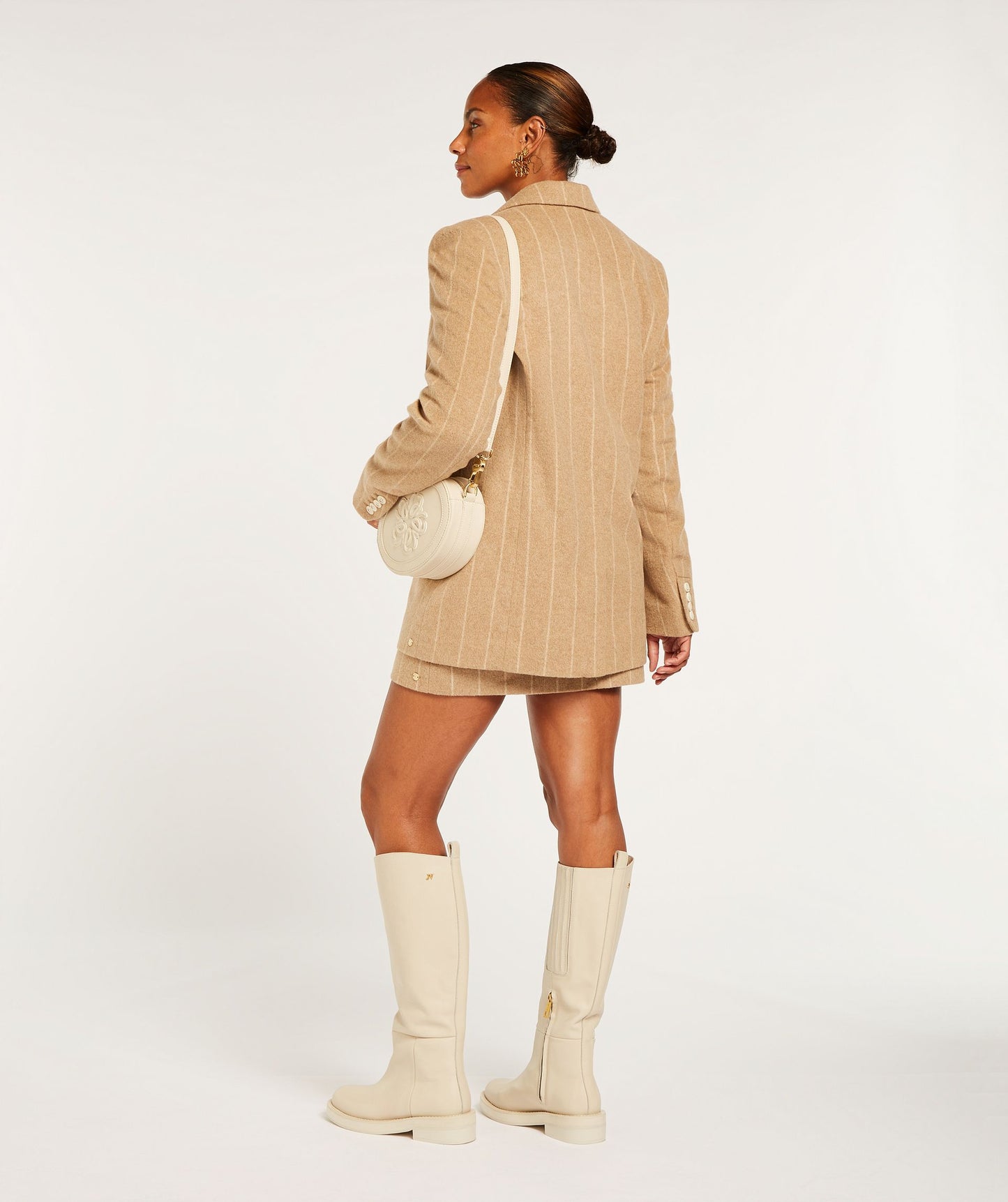 Sadie Oversized Blazer With Pinstripes - Josh V