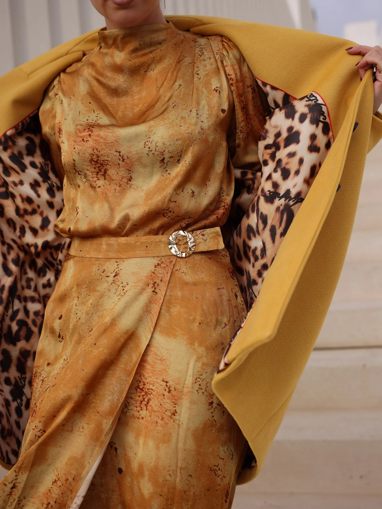 Casaco com Manga 3/4 Efeito Balão - Scripta