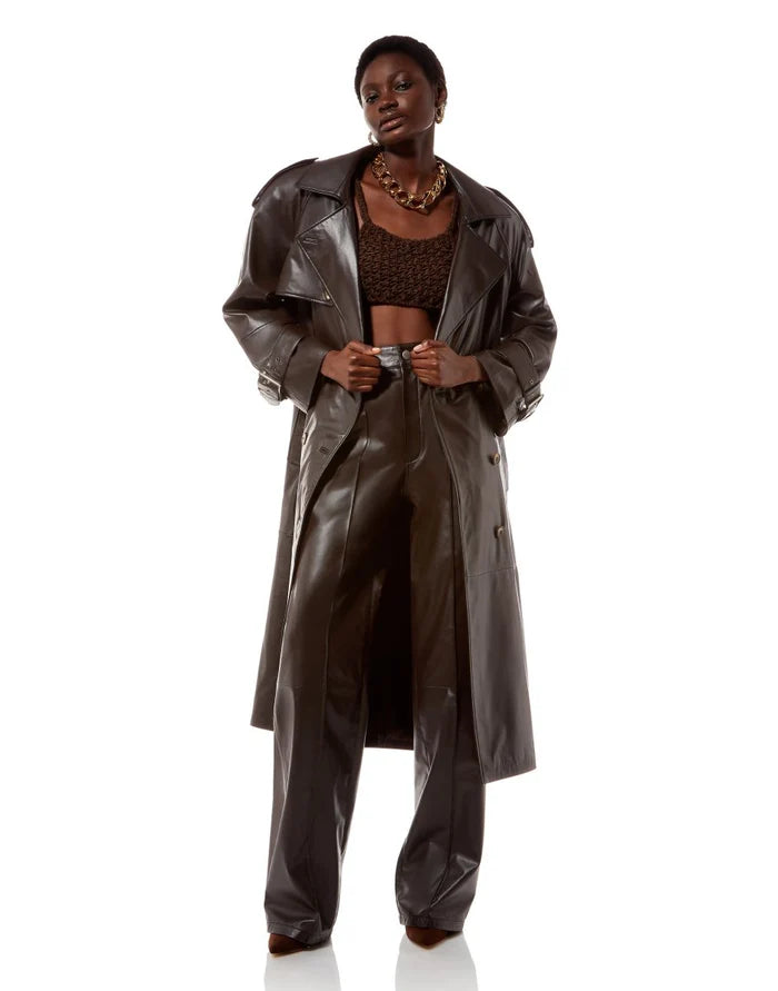 Eco-leather pants - MVP Wardrobe