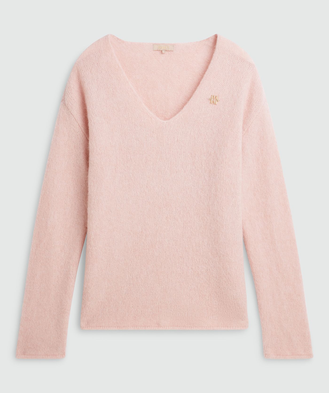 Camisola Oversized TIMBER Com Lã Merino Rosa Claro - Josh V