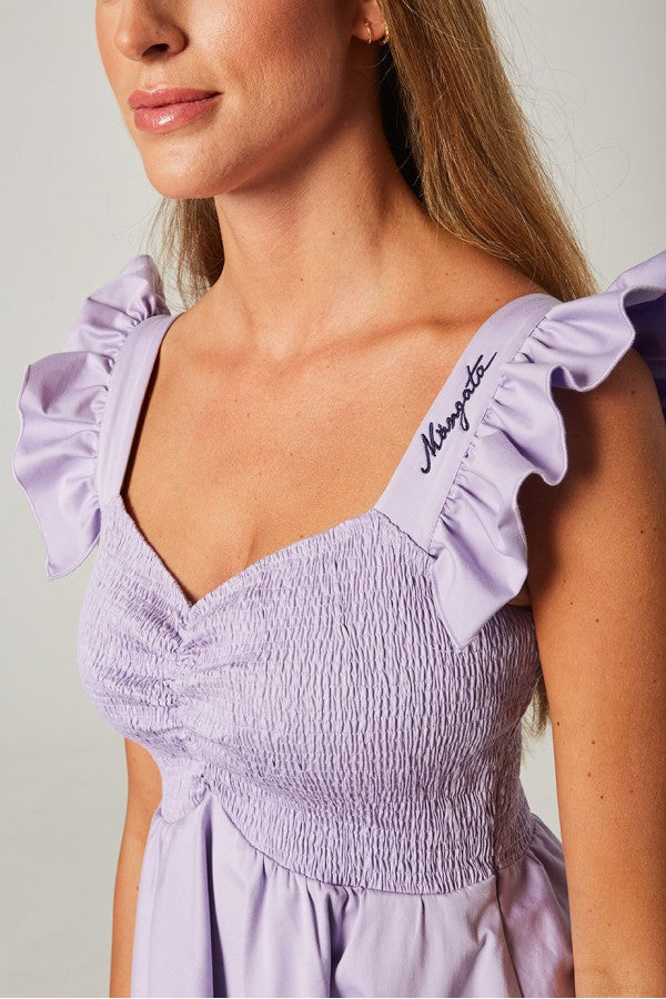 Vestido de Lastex Lilás - Mangata