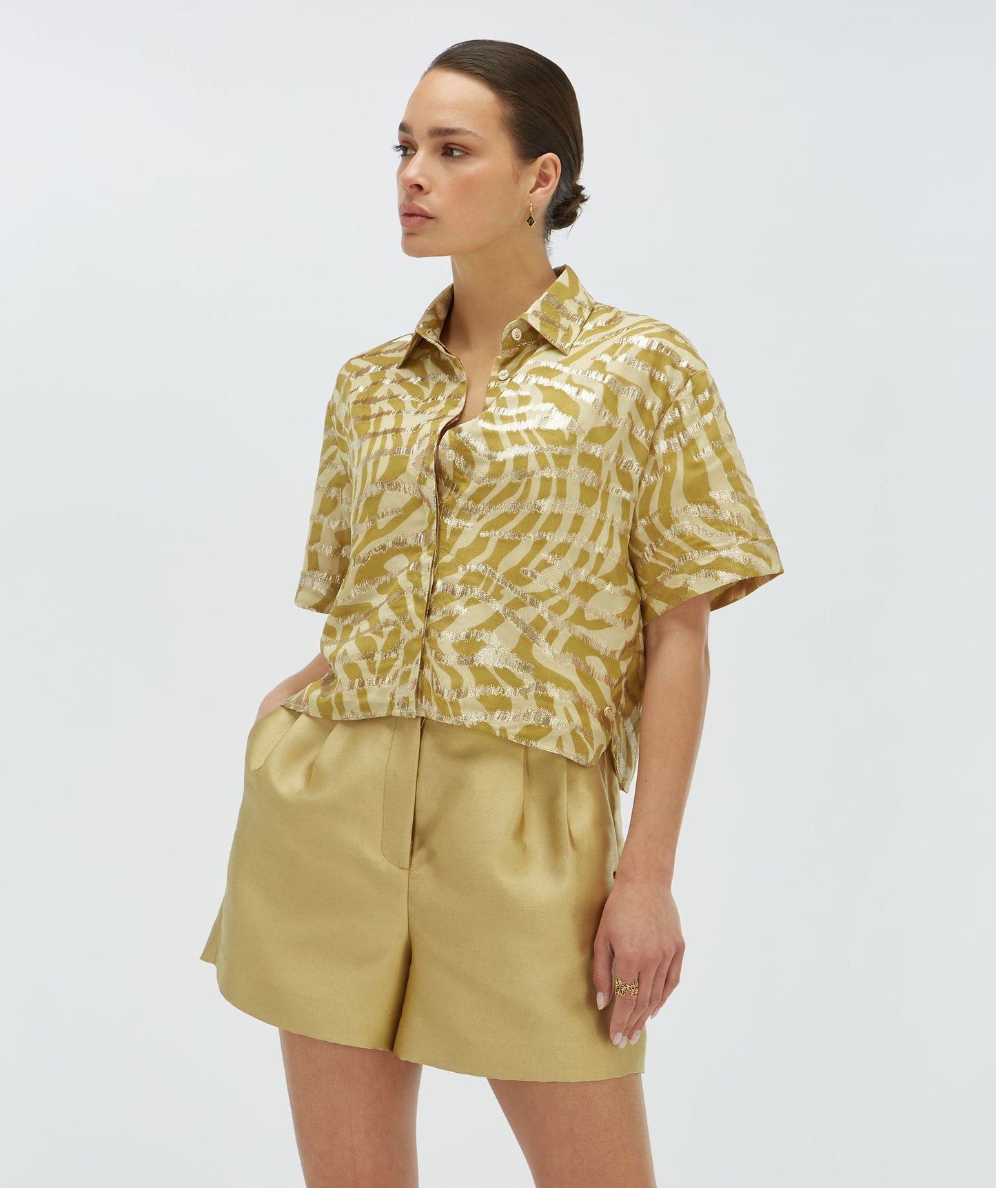 Blusa cropped ZIYA - Josh V