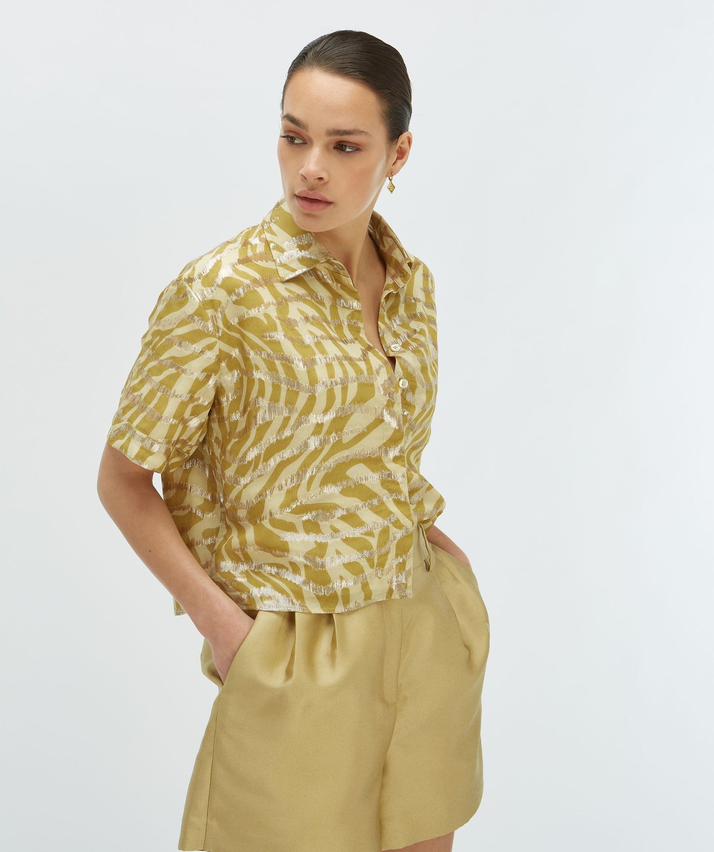 Blusa cropped ZIYA - Josh V
