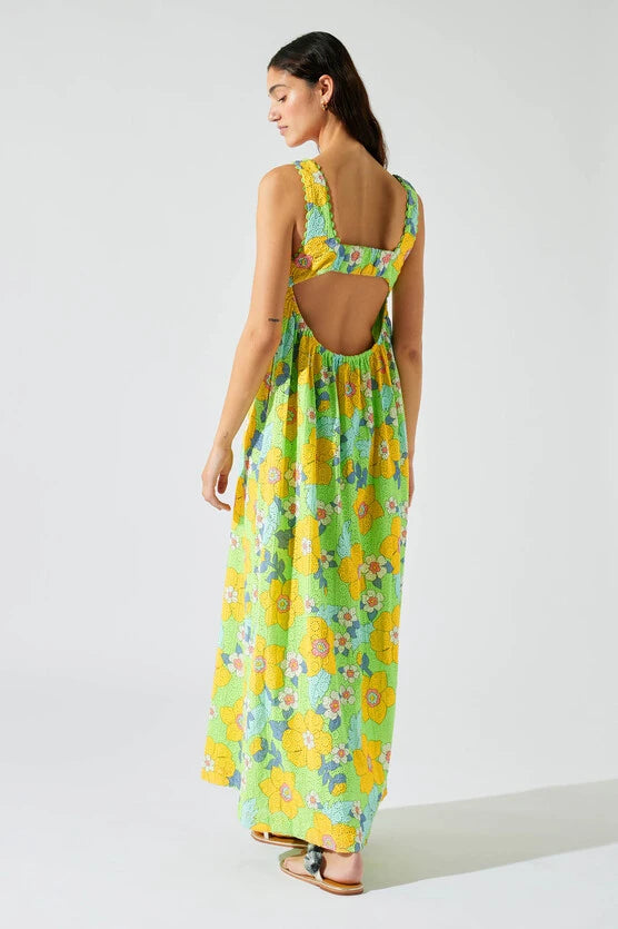PSYCHEDELIC STRAPLESS DRESS - Manoush