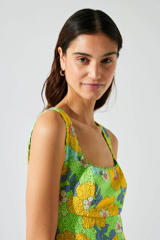 PSYCHEDELIC STRAPLESS DRESS - Manoush