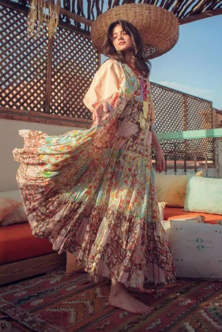 ROBE PLAYA MULTICOLORE - Manoush