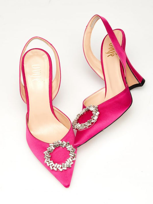 Chaussures en satin - Ovyé