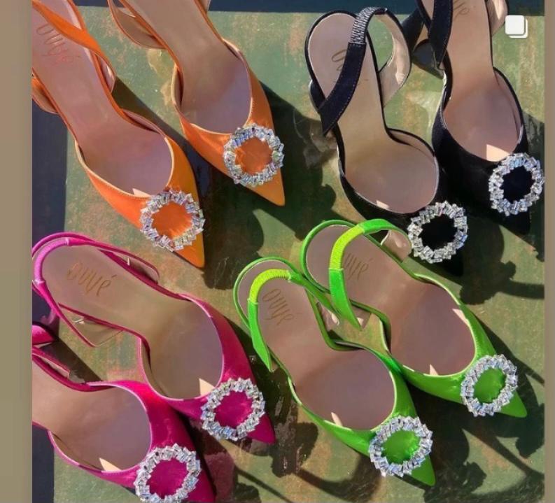 Chaussures en satin - Ovyé