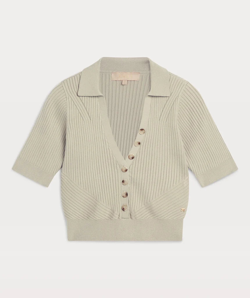 HALEY HAUT EN TRICOT PEEBLE - Josh V