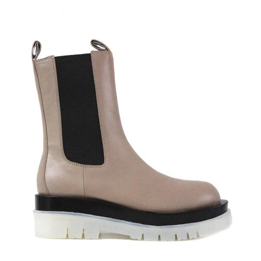 Nude Tanked Boots - Jeffrey Campbell