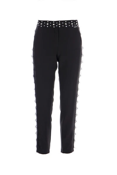 Klassieke broek met strasssteentjes - FourSoul