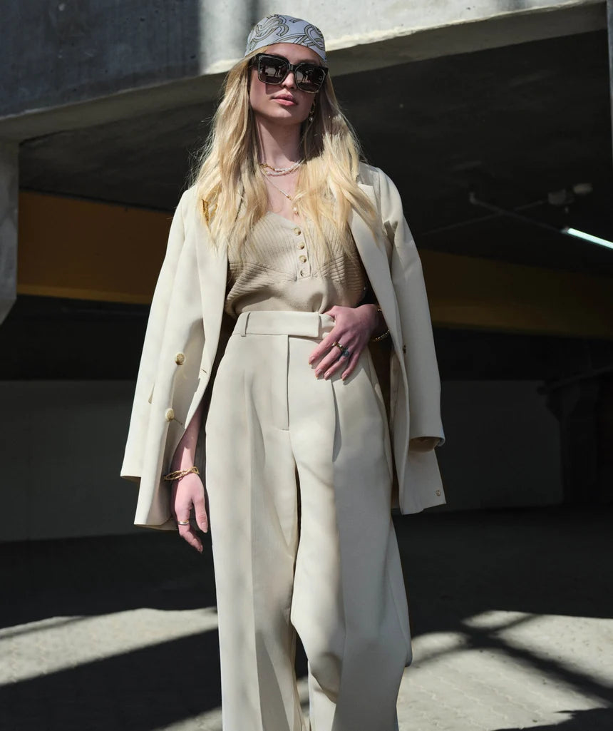 HALEY HAUT EN TRICOT PEEBLE - Josh V