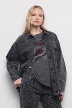 Afbeelding in Gallery-weergave laden, Camisa Jaqueta Jeans Com Strass - Gaëlle Paris
