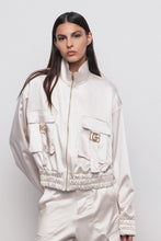 Afbeelding in Gallery-weergave laden, Jaqueta Bomber Off White - Gaëlle Paris
