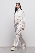 Afbeelding in Gallery-weergave laden, Jaqueta Bomber Off White - Gaëlle Paris
