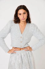 Load image into Gallery viewer, Girly Lurex Cardigan - Manoush
