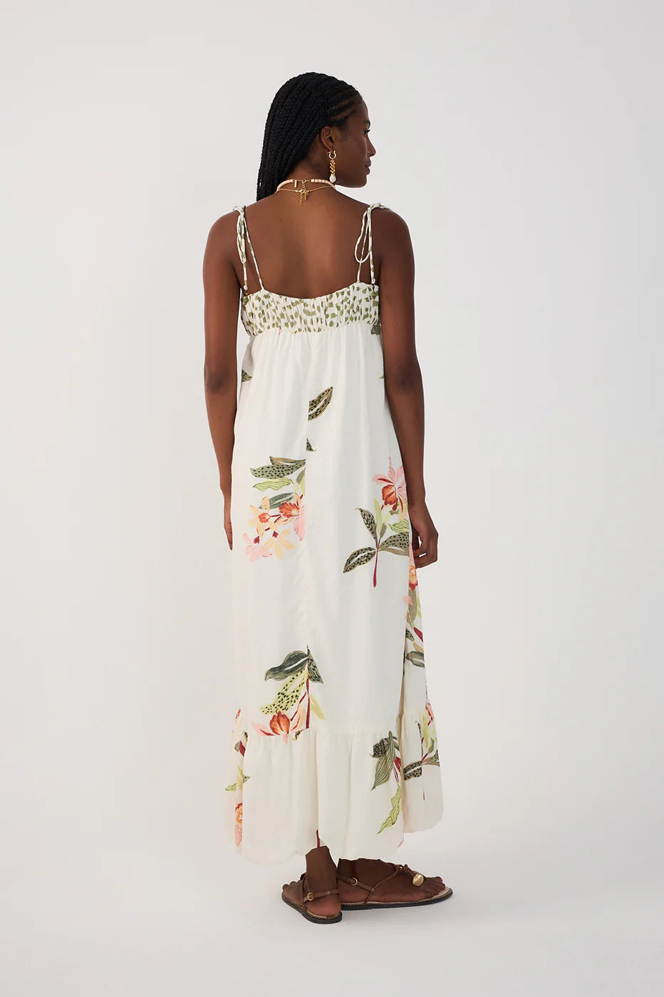 Vestido Cropped Estampa Verdejar – Dress To
