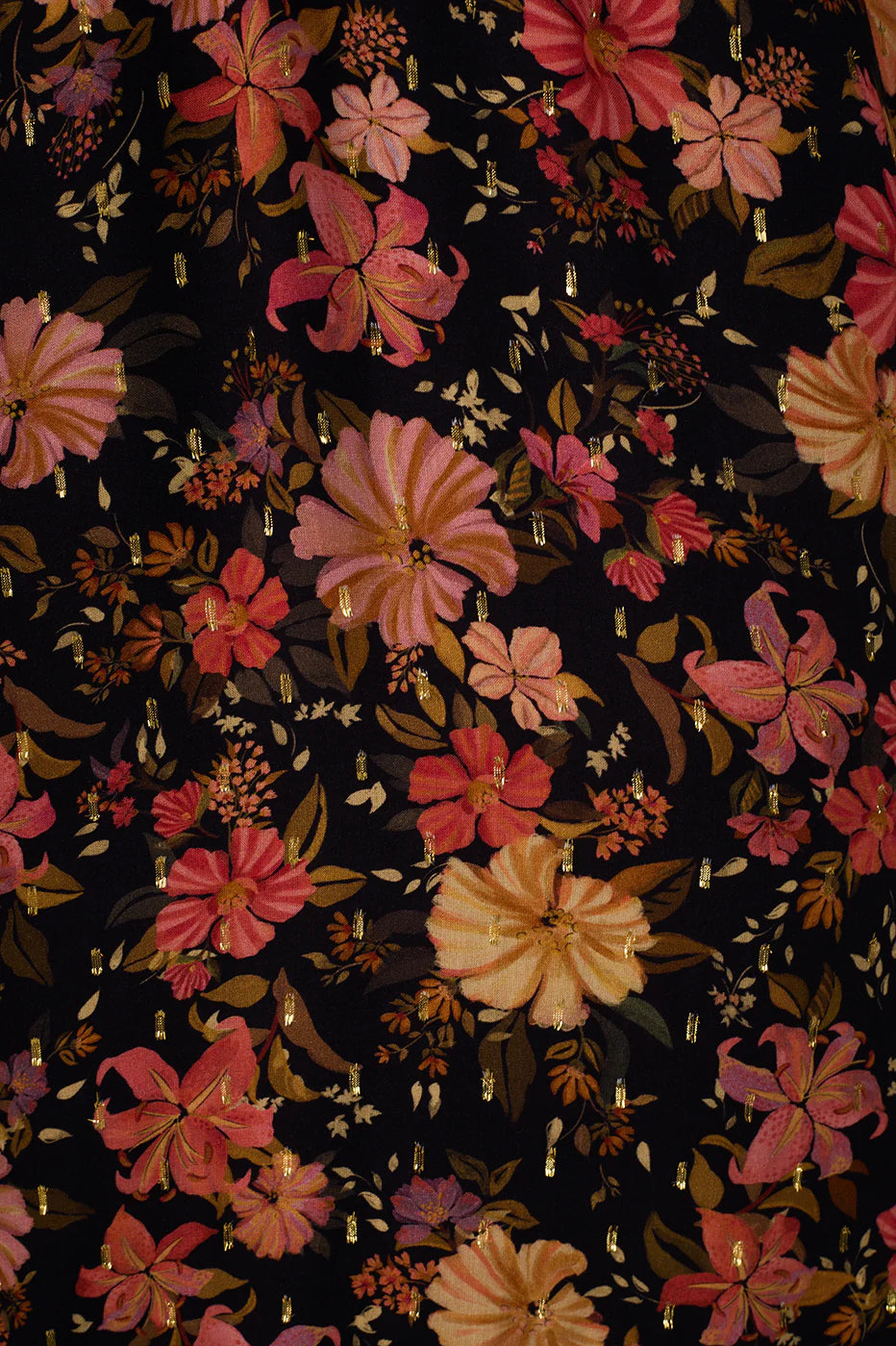 Vestido Maxi Encontro Lurex com Decote em V Preto – Dress To