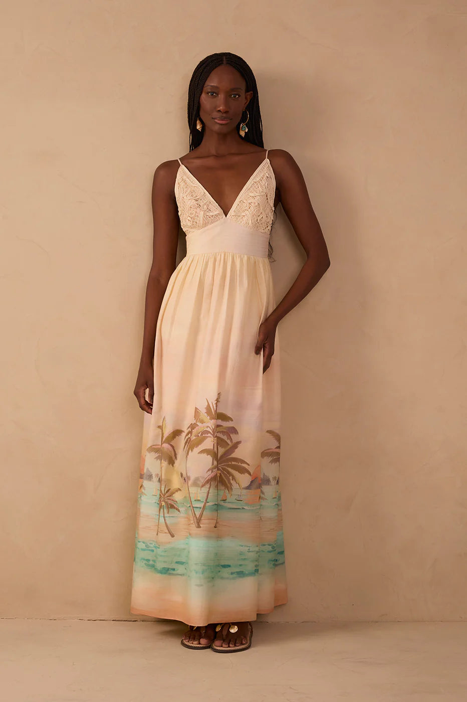 Vestido Cropped Bordado Estampa Veranil - Dress To
