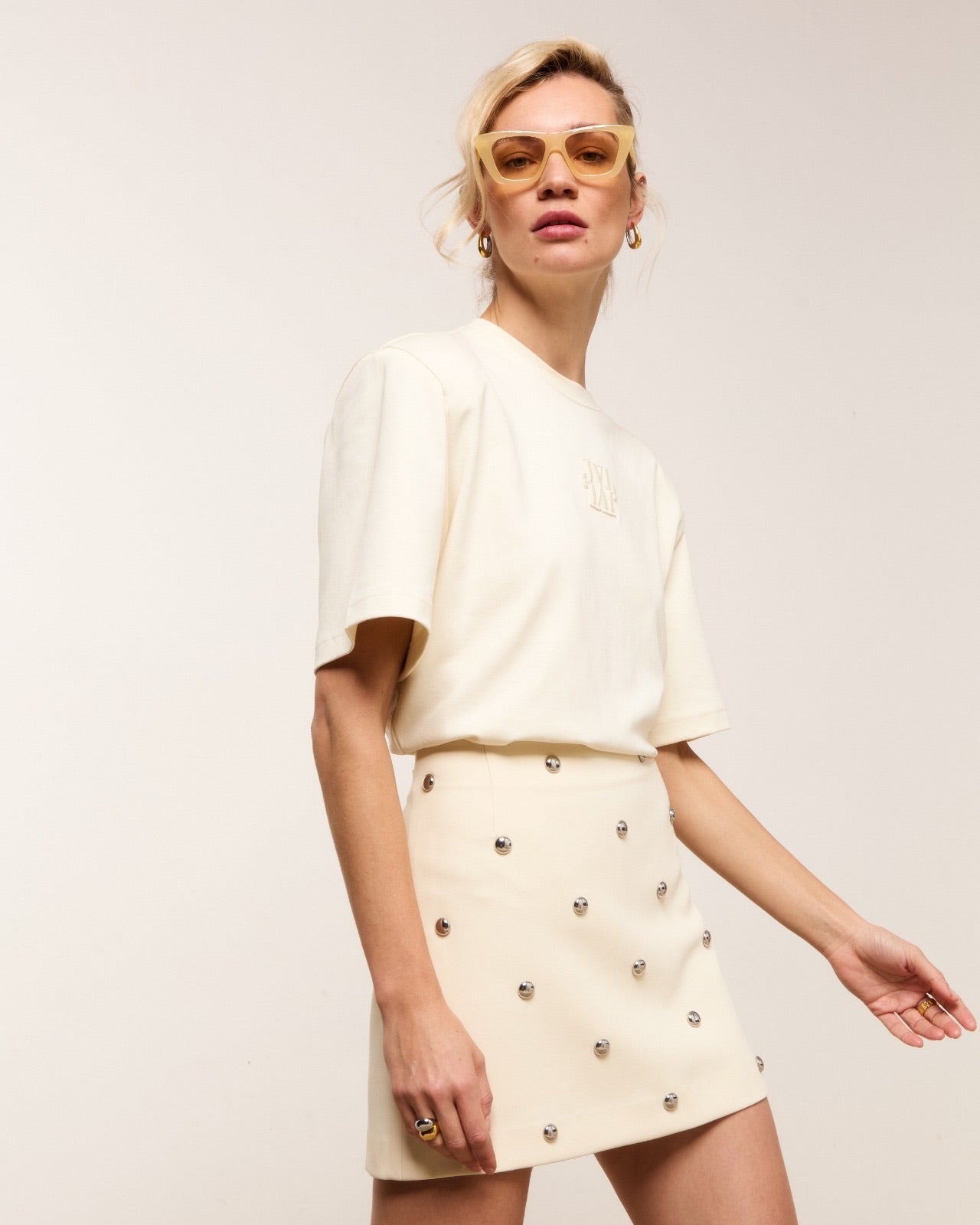 Body com Ombreiras Poppy Branco – Josh V