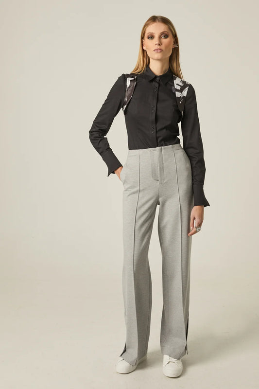 Noote Grey Pants - Masavi