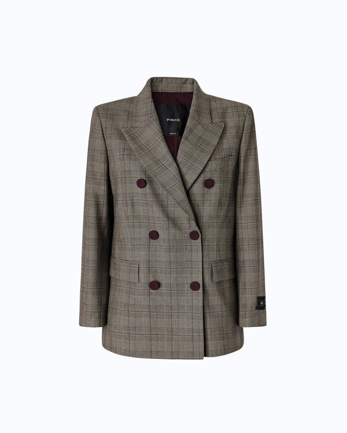 Blazer Trespassado Xadrez - Pinko