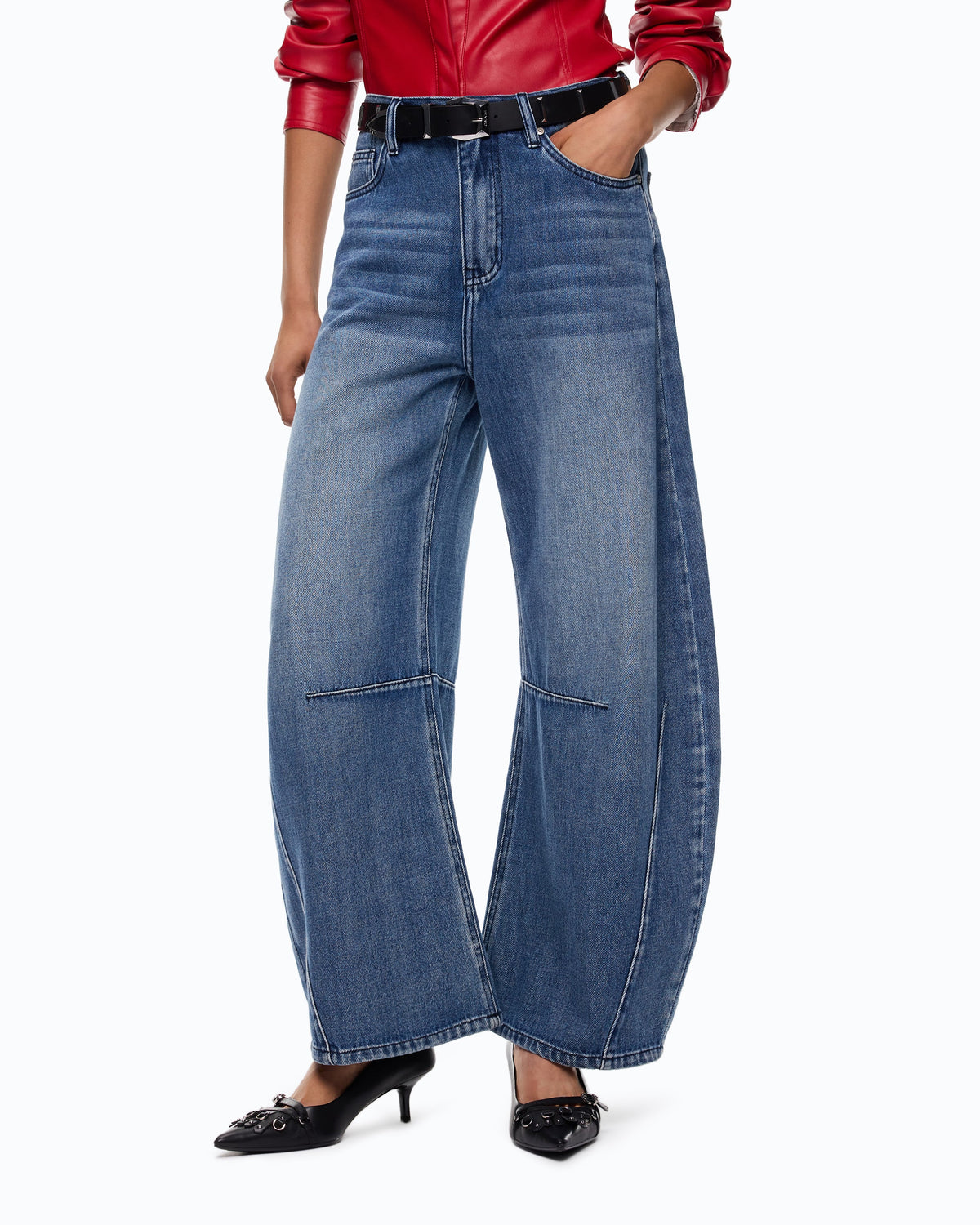 Jeans Balloon Fit – Pinko - Dark Mid Wash