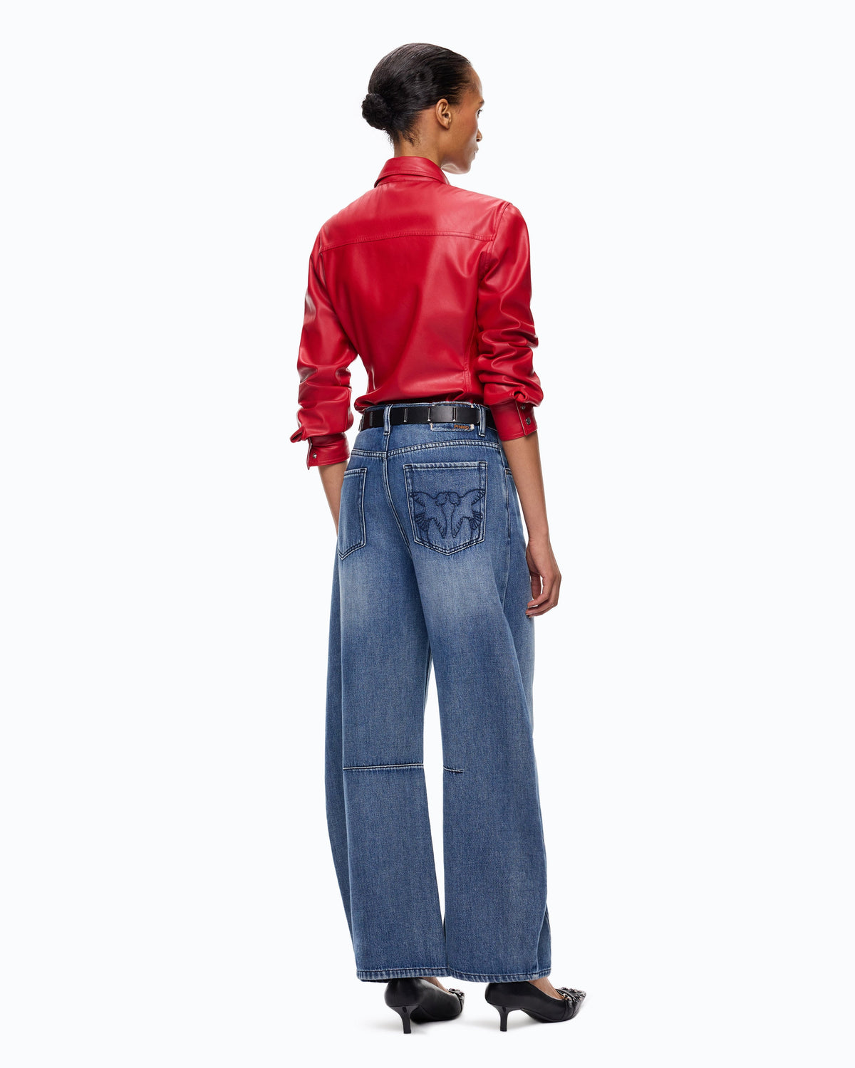 Jeans Balloon Fit – Pinko - Dark Mid Wash
