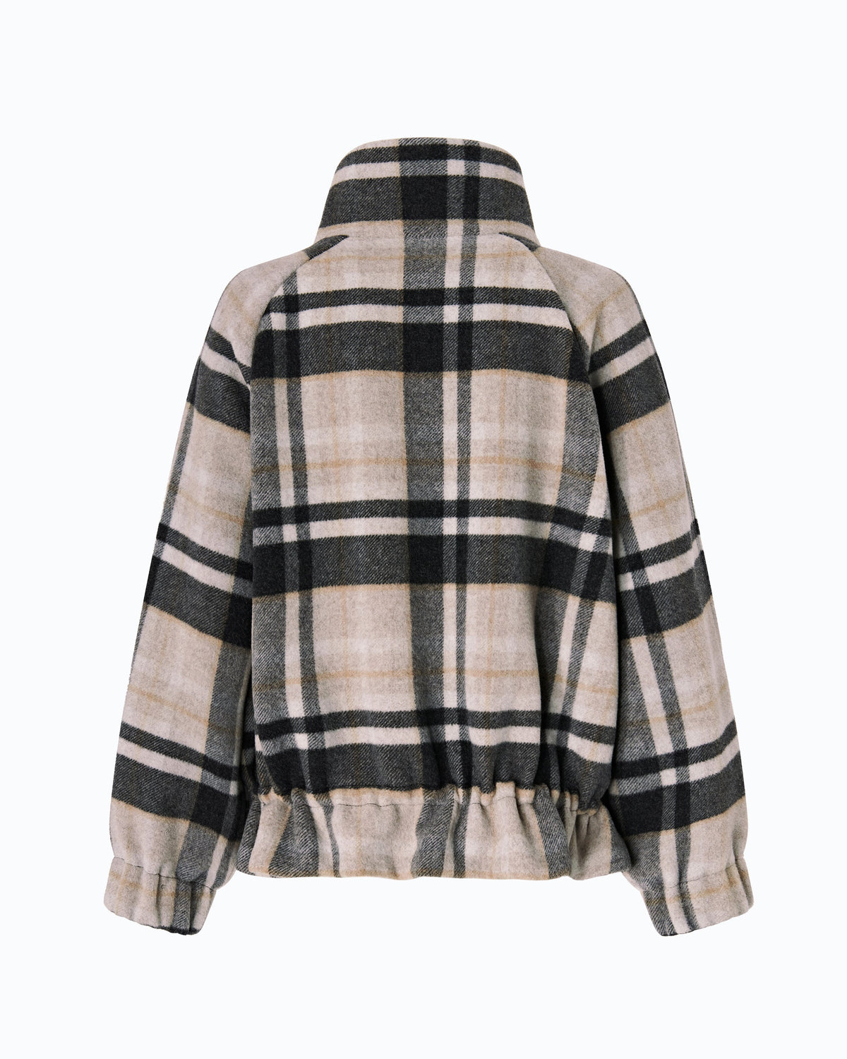 Casaco Oversized Xadrez com Fecho - Pinko