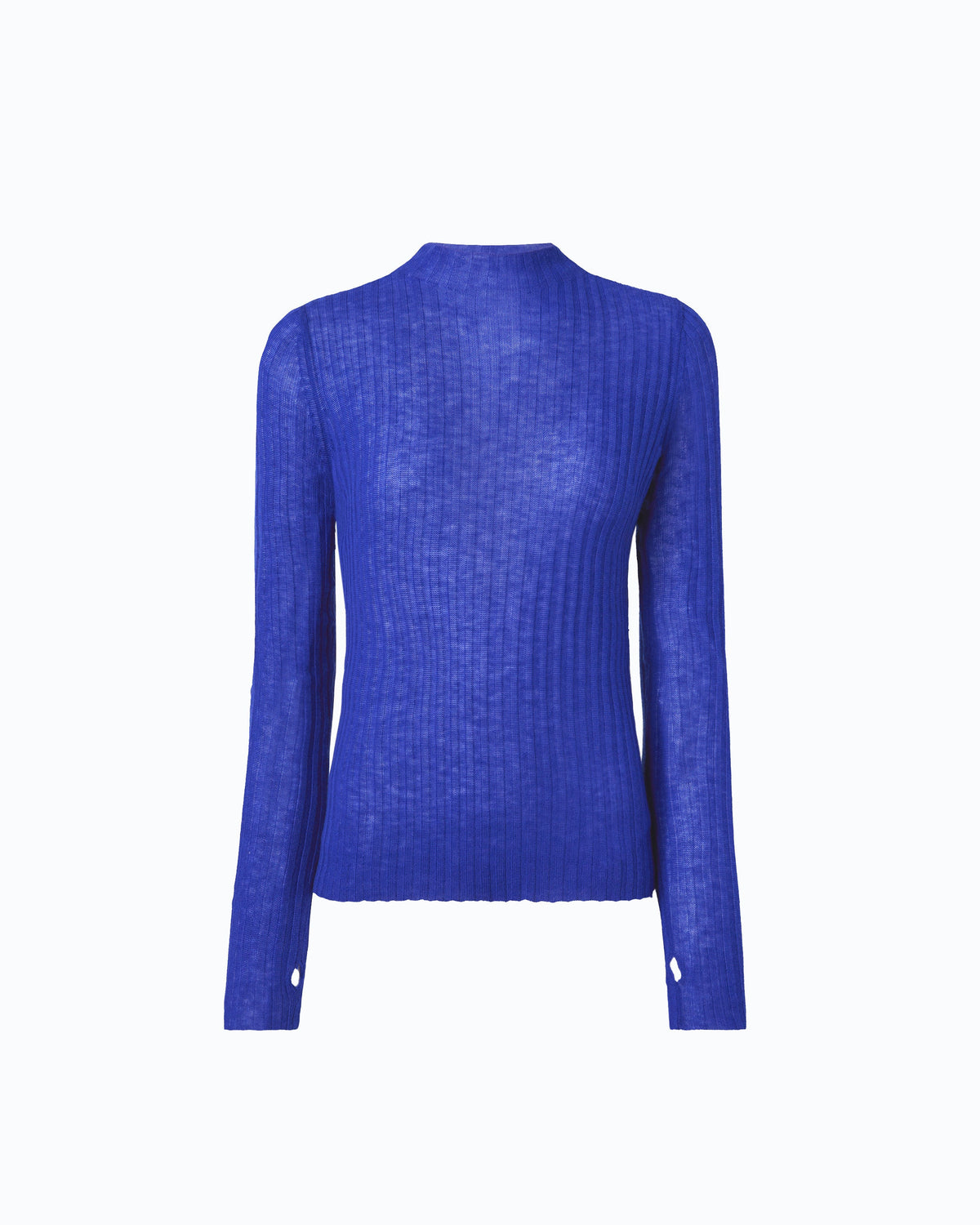 Camisola Canelada Leve Azul Mazzarino – Pinko - Azul Mazzarino