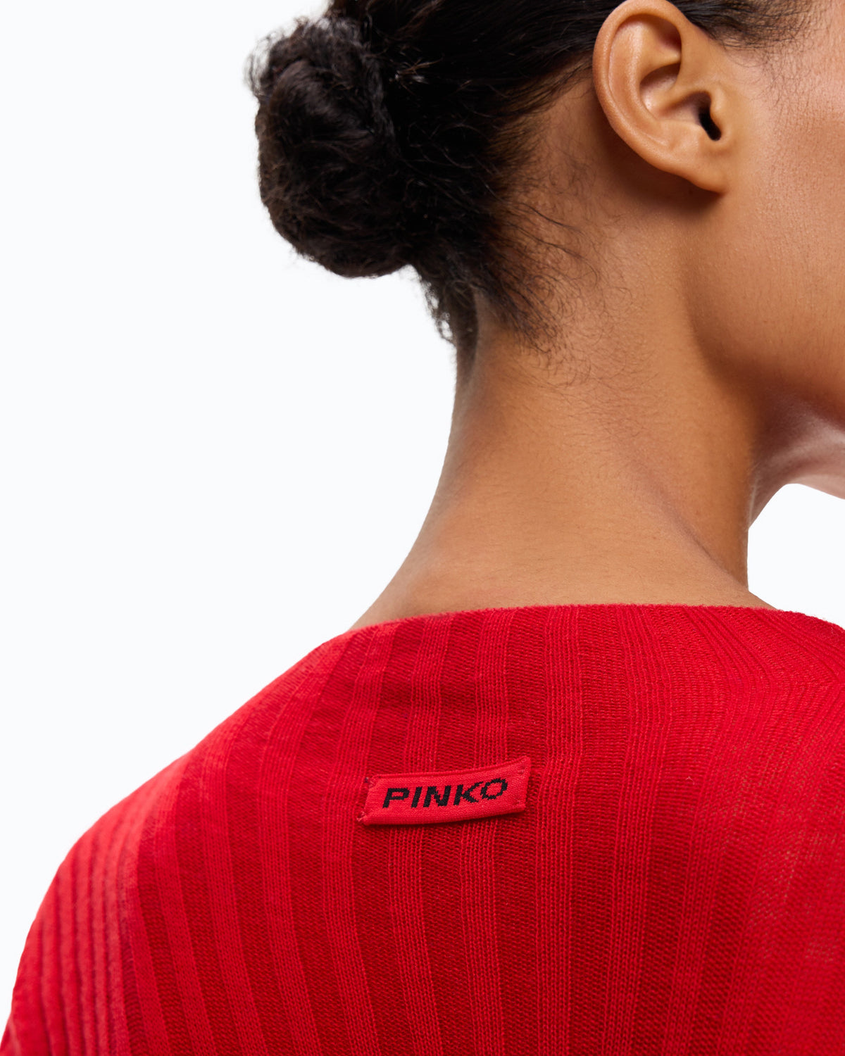 Camisola Canelada Leve Scarlet Flame – Pinko - Scarlet Flame