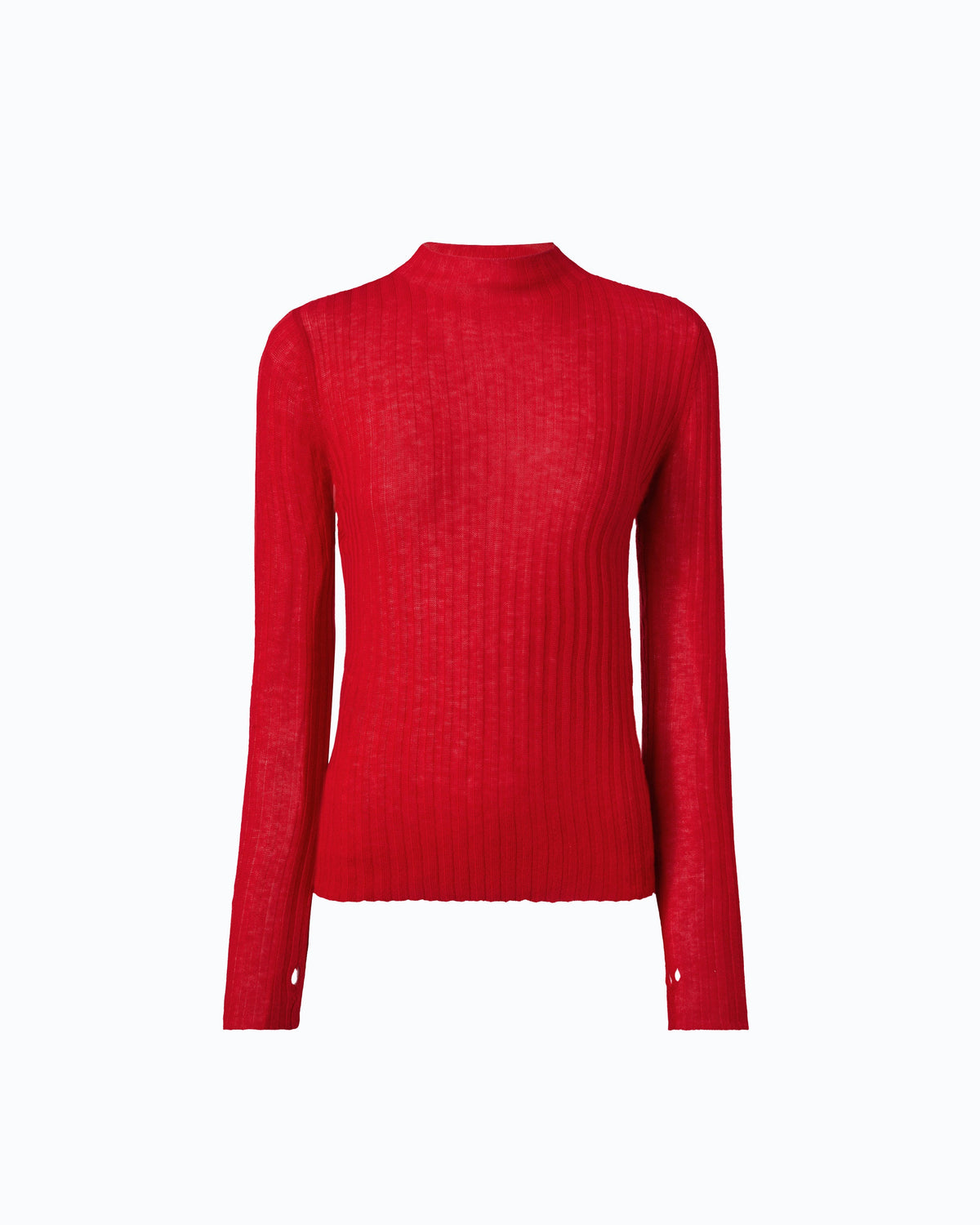 Camisola Canelada Leve Scarlet Flame – Pinko - Scarlet Flame