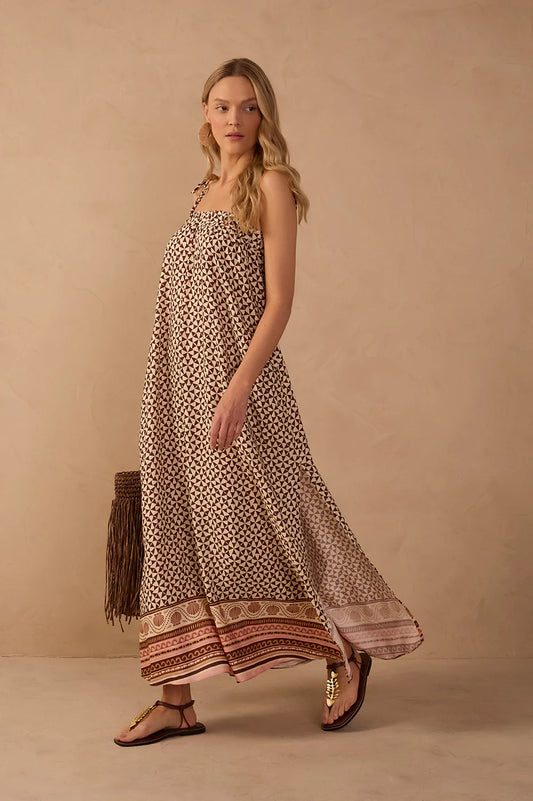 Vestido Solstício Comprido com Racha Lateral - Dress To