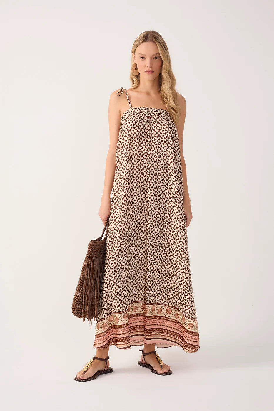 Vestido Solstício Comprido com Racha Lateral - Dress To