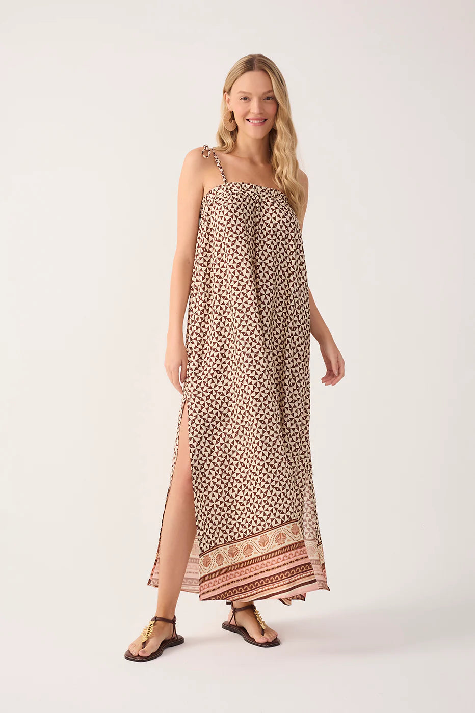 Vestido Solstício Comprido com Racha Lateral - Dress To