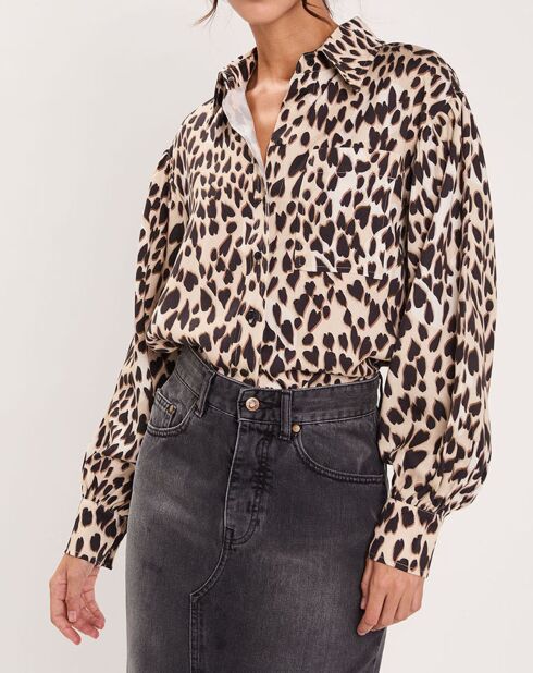 Camisa Panthère Cœur — Manoush