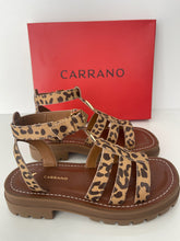 Charger l&#39;image dans la galerie, Sandália Gladiadora Animal Print -
