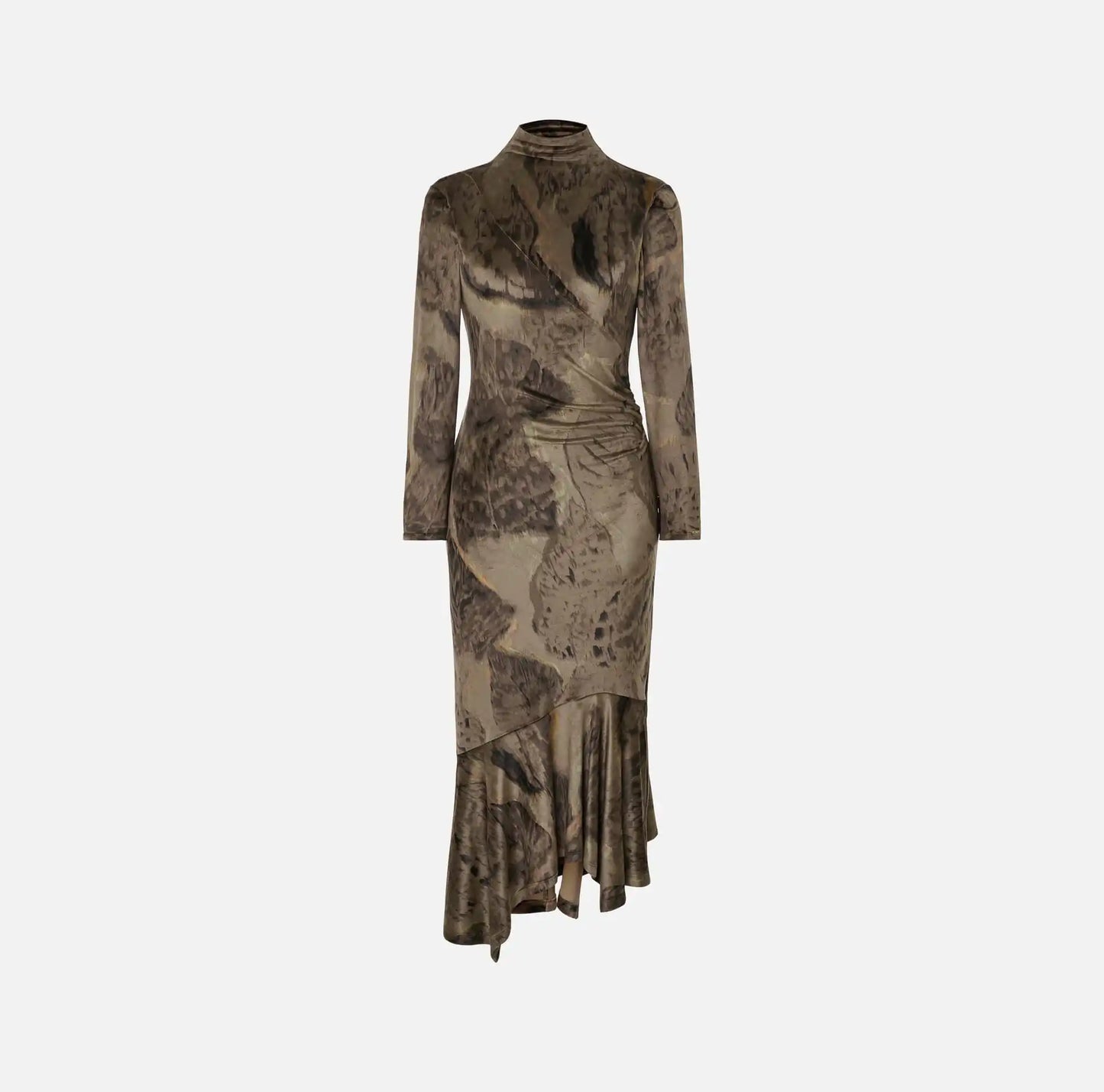 Vestido estampado Com Mini Folho - Scripta