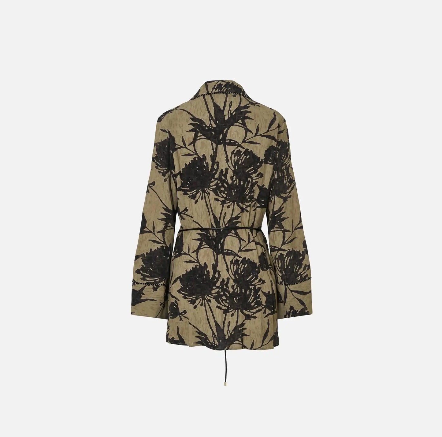 Blusa Estampada Com Decote em V - Scripta