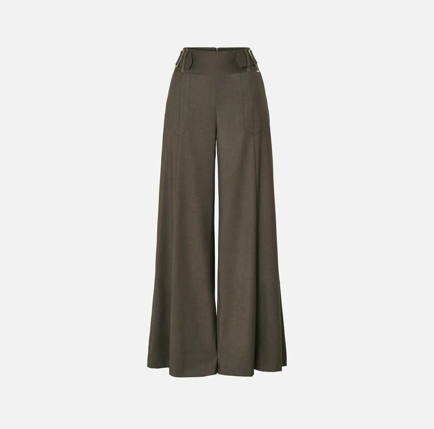 Calça LIsa Corte Largo - Scripta
