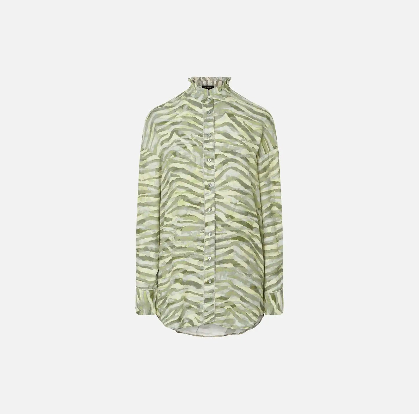 Blusa Estampada Com Folho Na Gola - Scripta