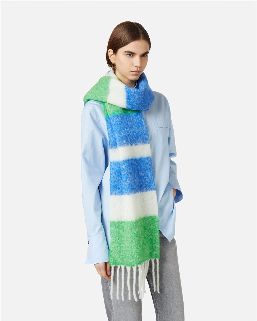 Écharpe Maxi Multicolor com Franjas – Iceberg